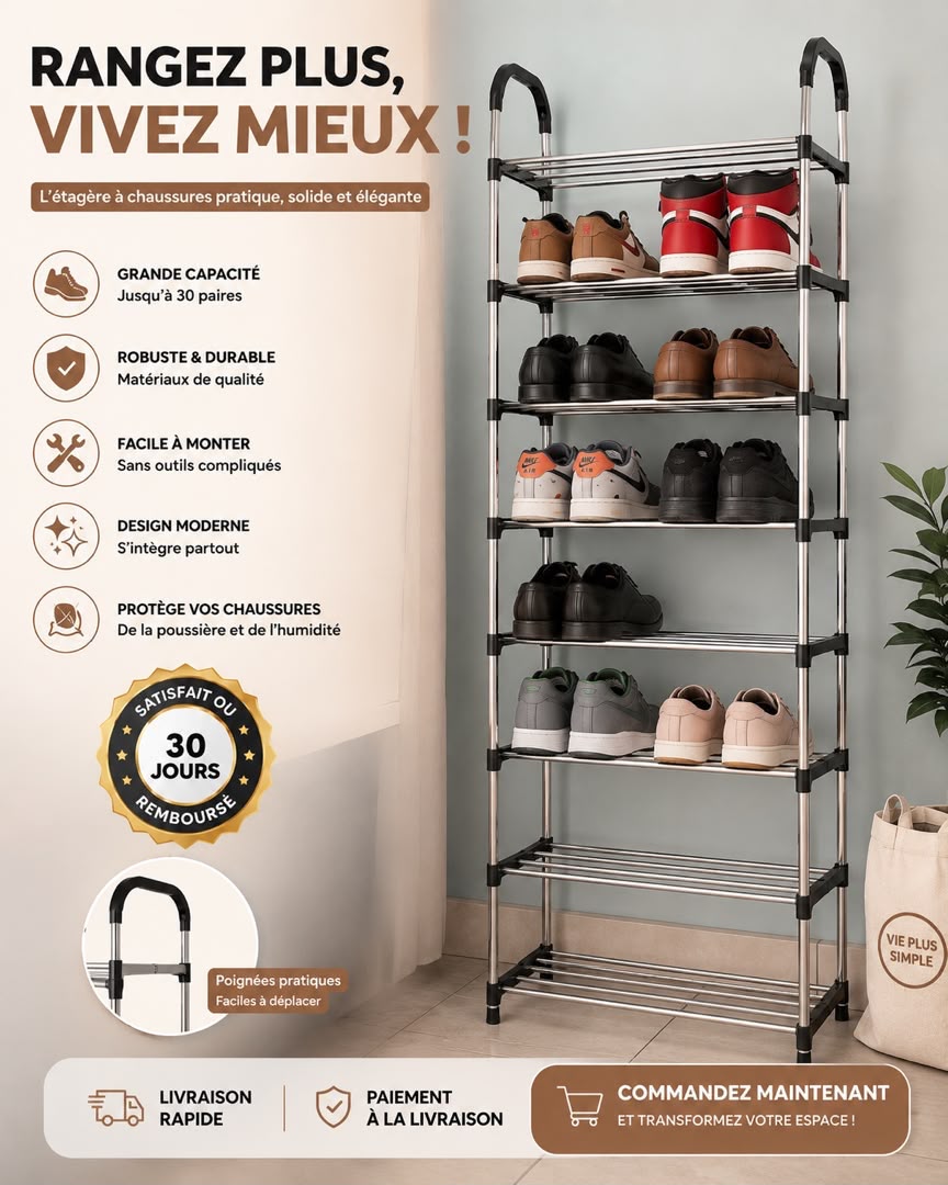 RANGEMENT DES CHAUSSURES