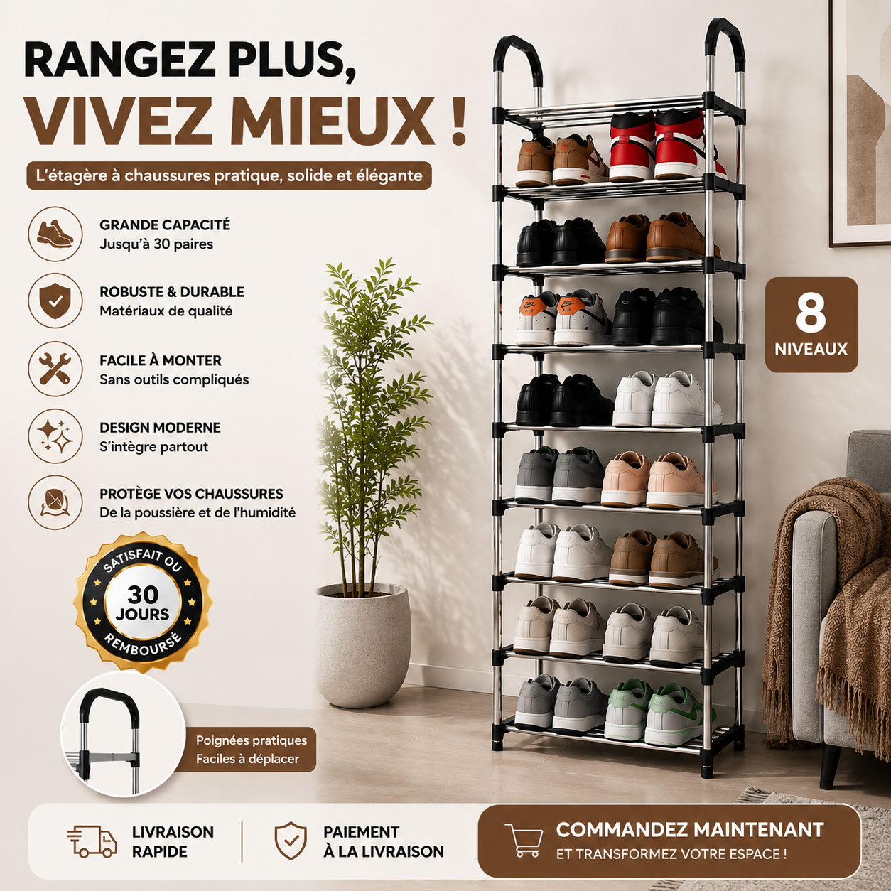 RANGEMENT DES CHAUSSURES