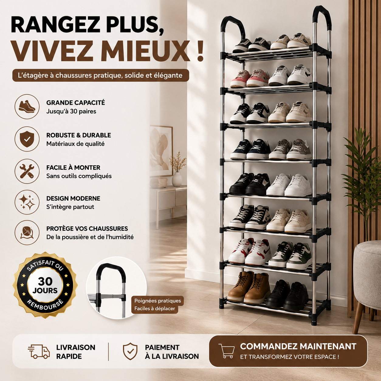 RANGEMENT DES CHAUSSURES