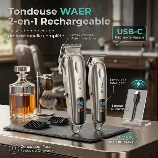 Tondeuse Chargéable  2-en-1